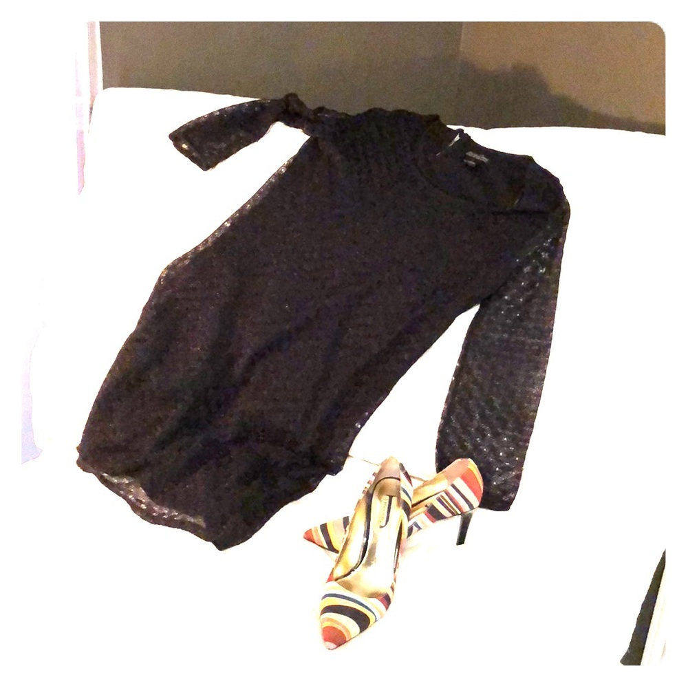 Fancy Black Dress by Lucky Brand